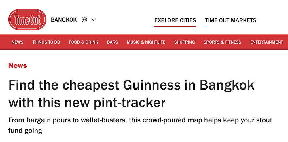 Time Out Bangkok article
